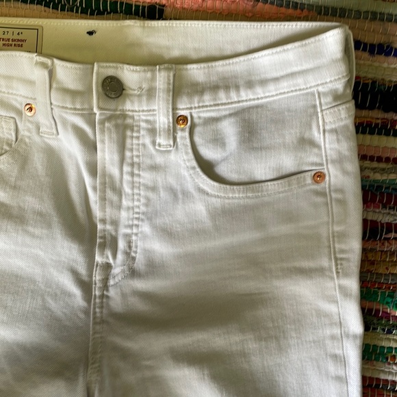 Gap True Skinny White Jeans-#1824 - Picture 6 of 12